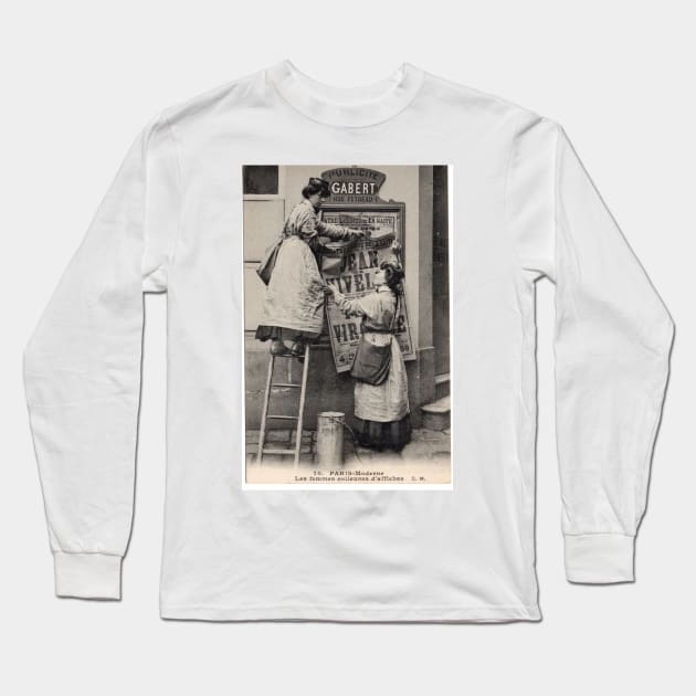 1900 Paris Long Sleeve T-Shirt by Gilded Age